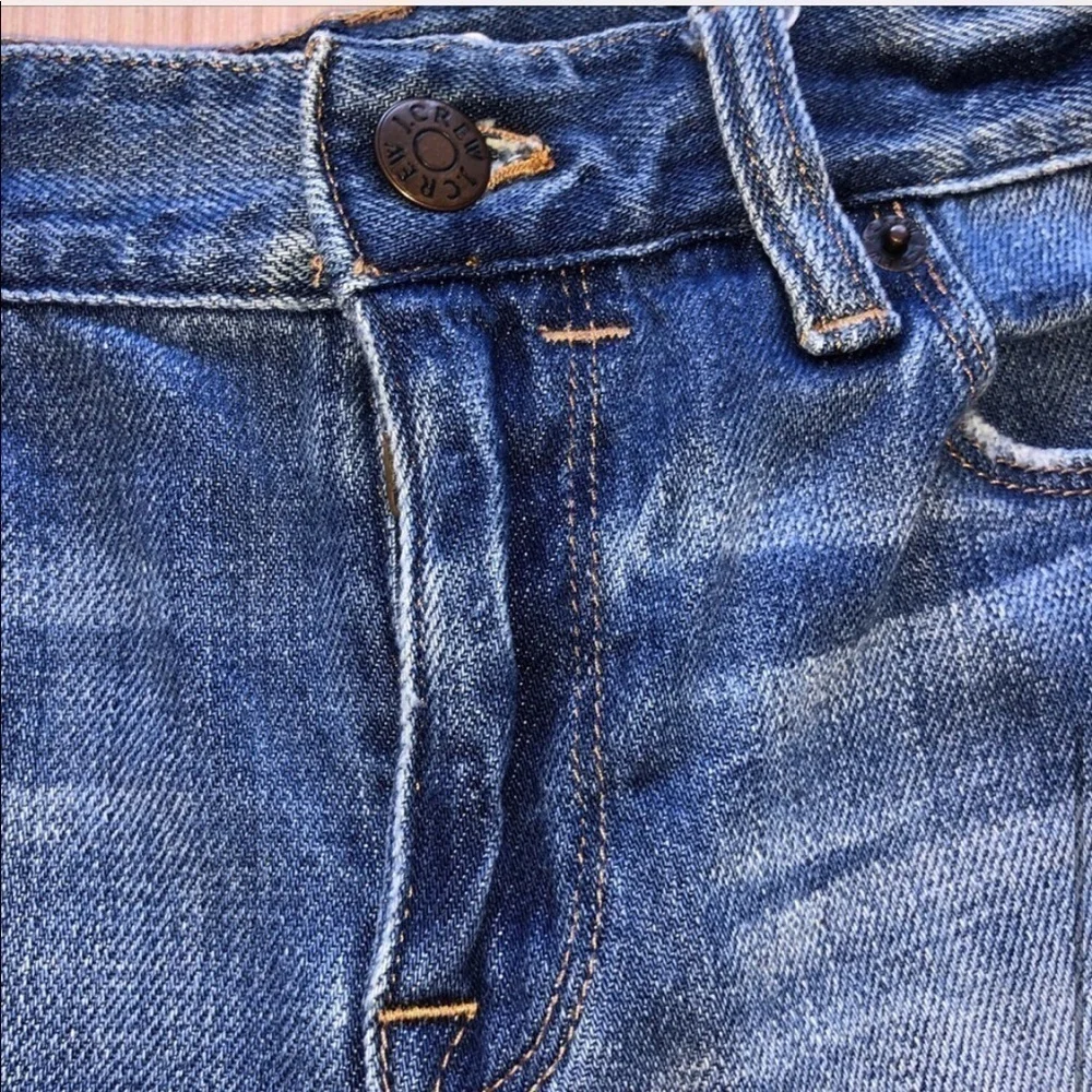 J. Crew Cuffed Denim Jean Shorts